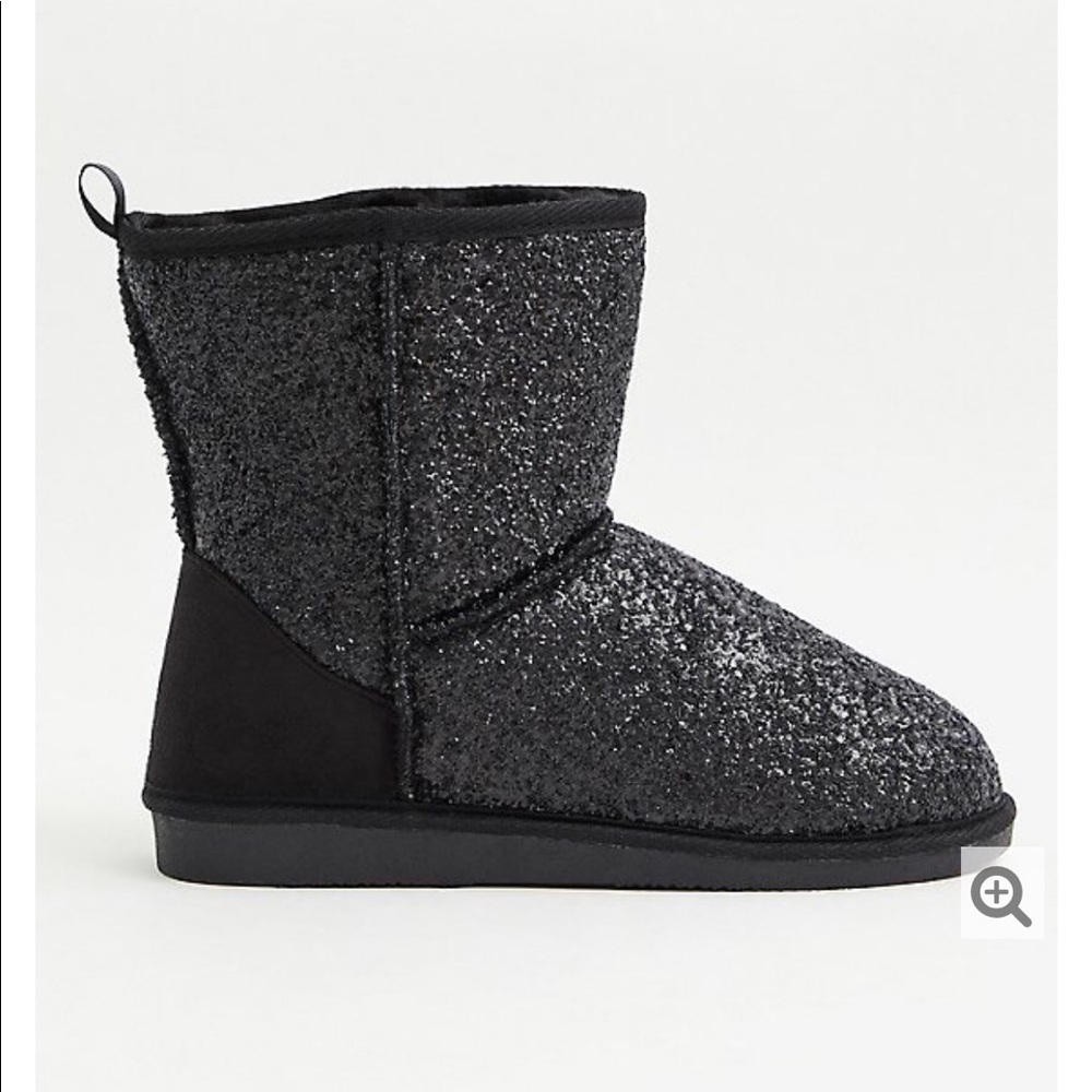 Torrid glitter booties
